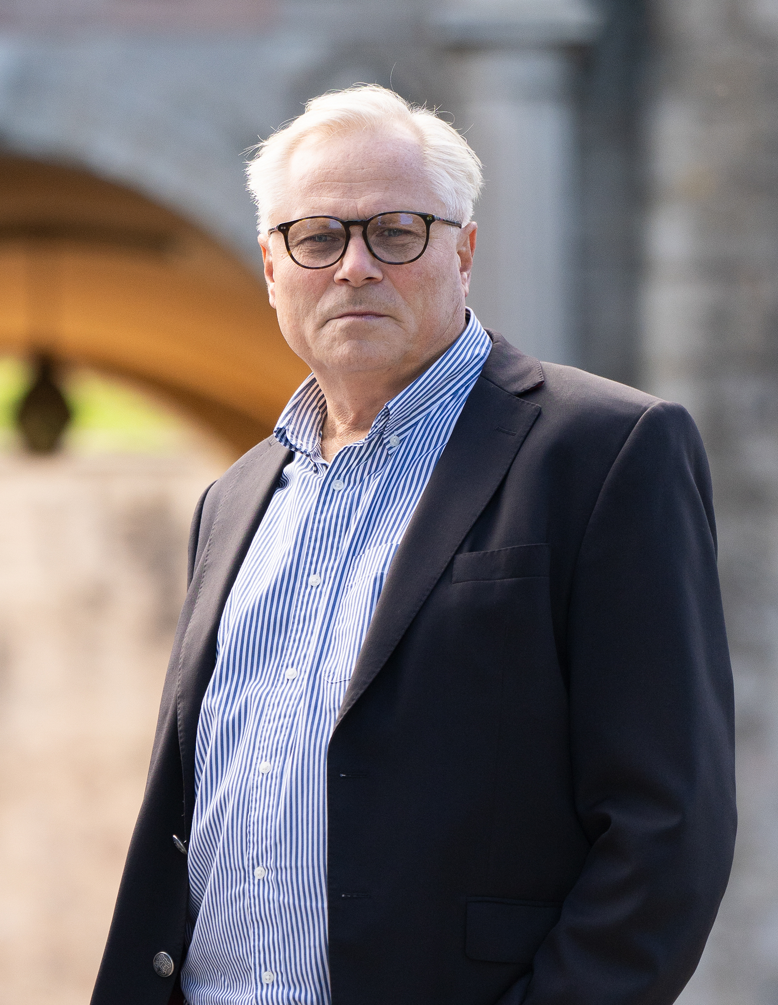 Anders Hallros, ansvarig för objekt i Vadstena