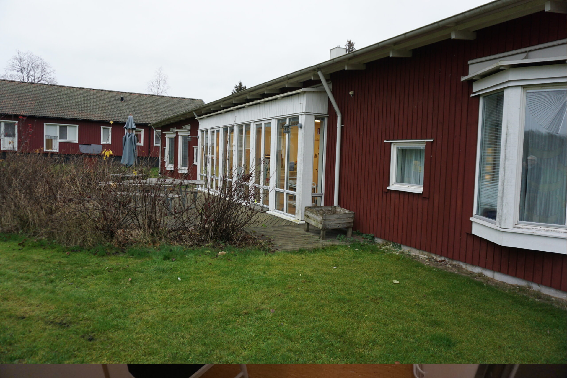 Stora Yxhult 1:26 – baksida med inglasad uterumsdel