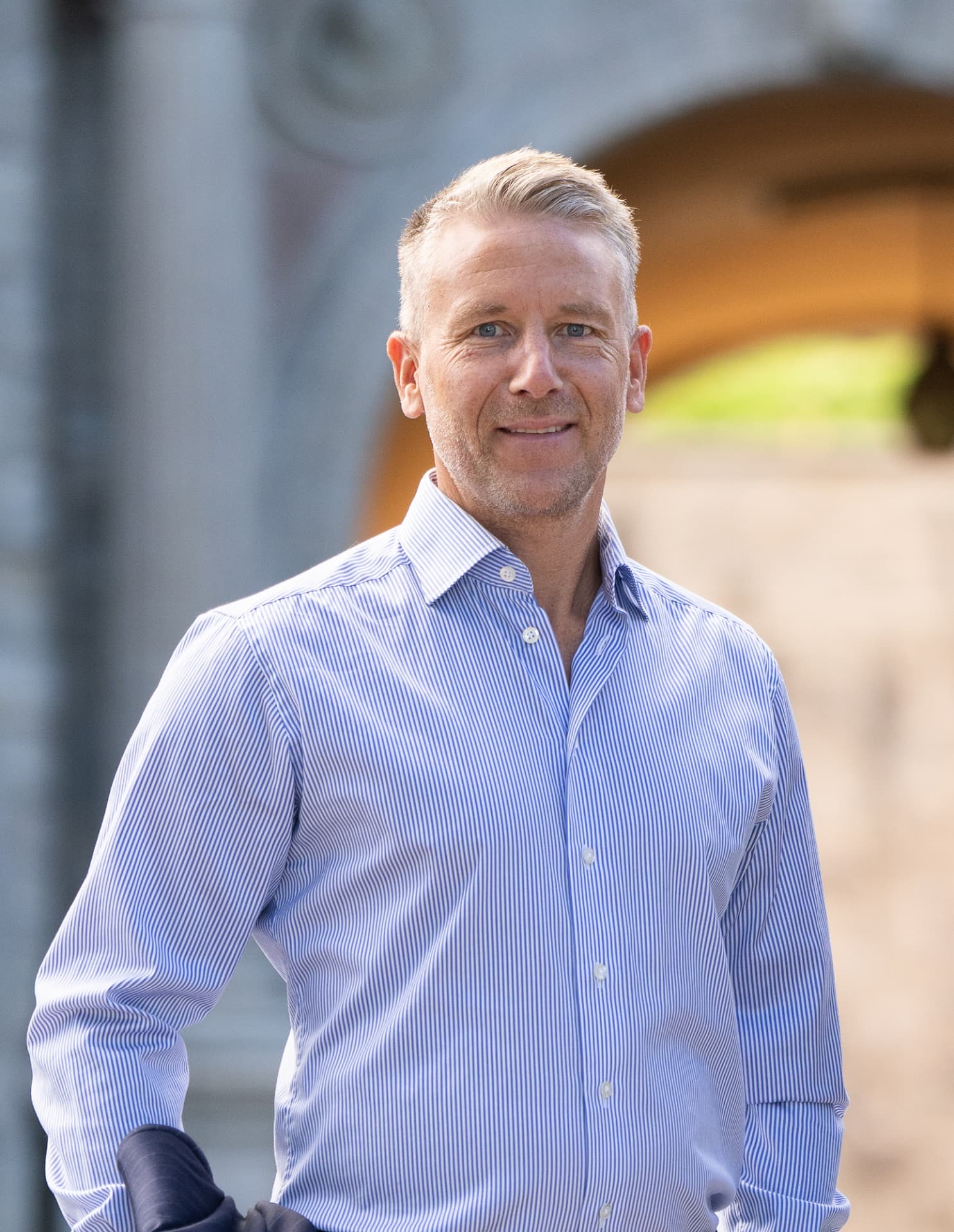 Dennis Nyholm, ansvarig för objekt i Vadstena